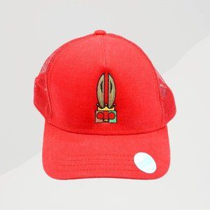 Kbethos-Vintage Plain Adjustable Distressed Unisex Baseball Trucker‎ Cap Hat